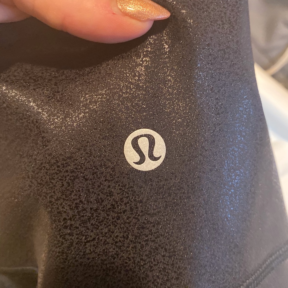 NWT! metallic lululemon wunder under